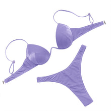 Load image into Gallery viewer, Pixie Dust Underwire Bikini - neon bunnies